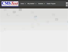 Tablet Screenshot of cmstext.com